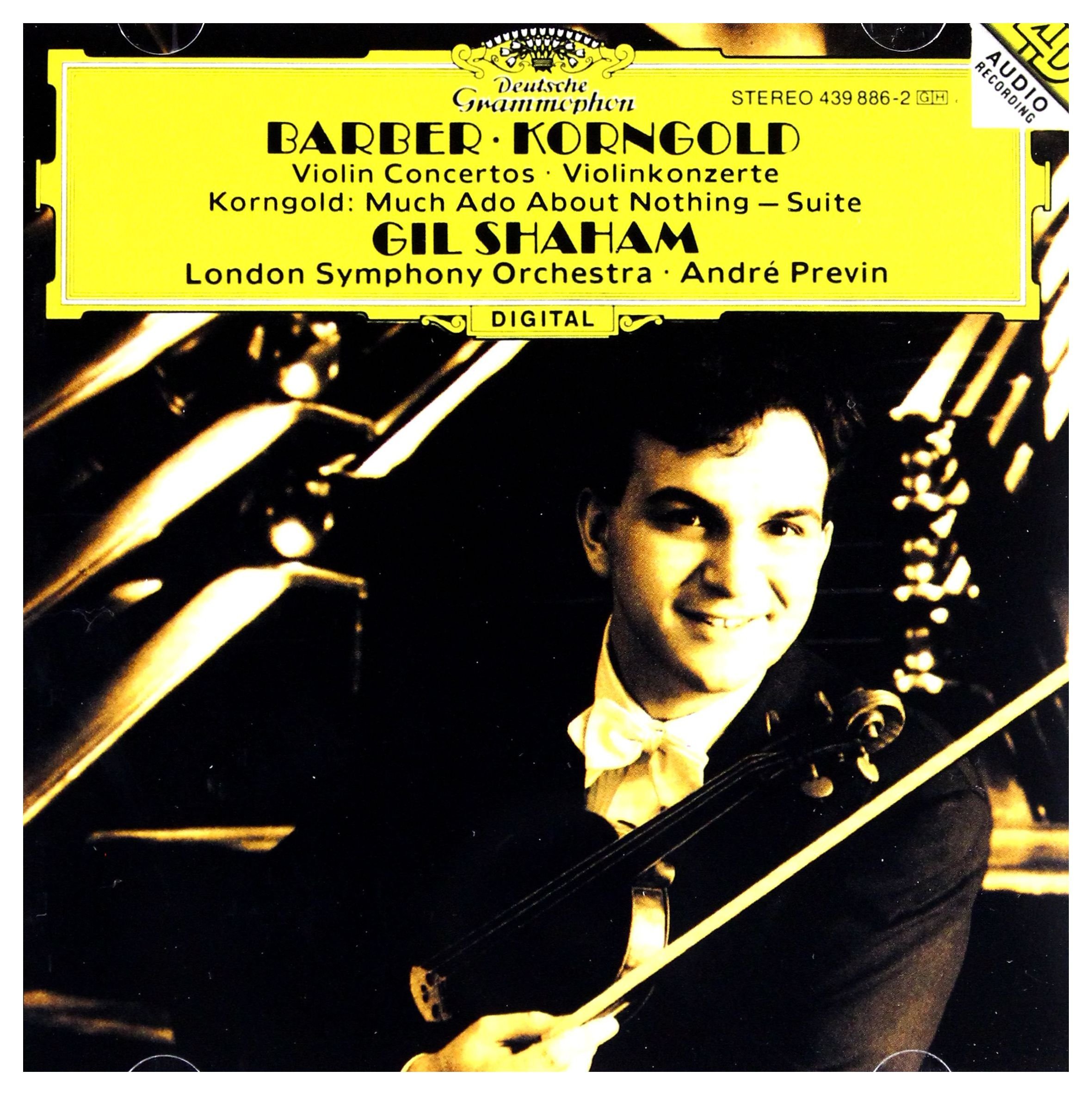 Barber/Korngold: Violin Concertos: Amazon.co.uk: CDs & Vinyl